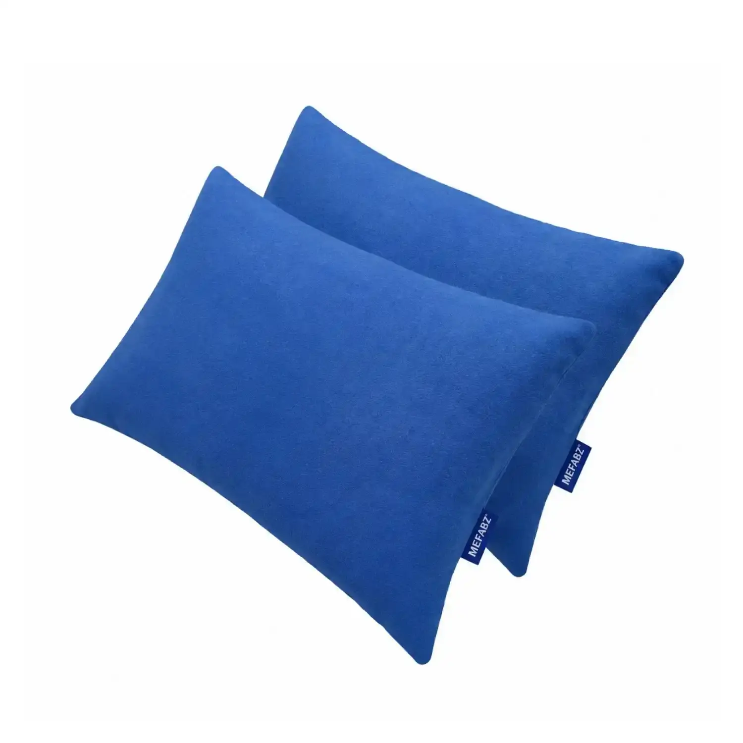 Waterproof Pillow Protector, Set Of 2 Pcs, BLUE color - Image 1
